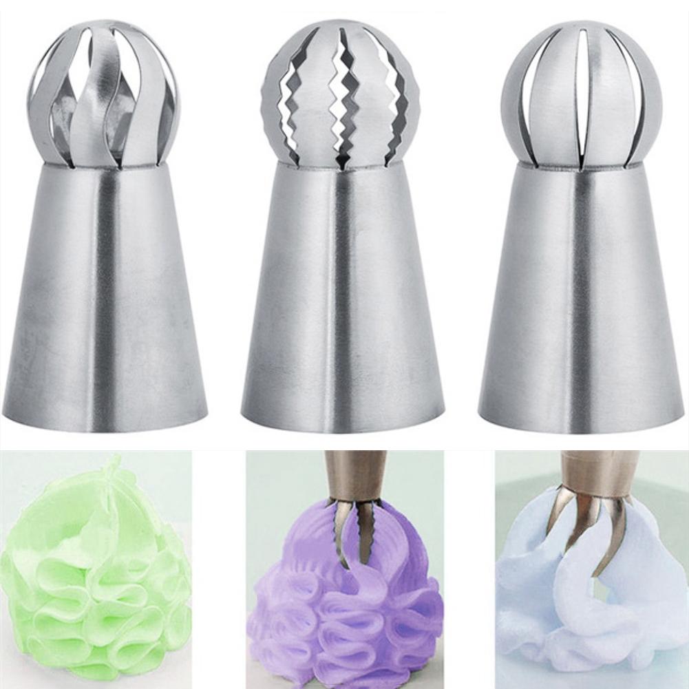 3 New Designs 🎁 🎂 Spherical Decorating Nozzles
