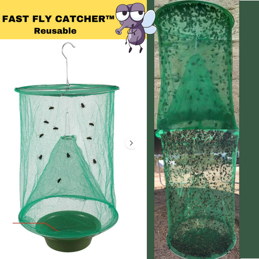 Fast Fly Catcher™ - Herbruikbaar - 100% niet-giftig en biologisch 2024 | KOOP HET NU