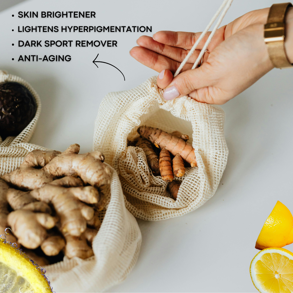 😍50% KORTING - BIOLOGISCHE Citroen Kurkuma en Kojinezuur Huidverhelderende Zeep (🔥MOEDERDAG🔥) 