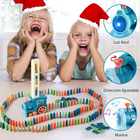 🎅 Venta Anticipada de Navidad | Tren Automático de Dominó