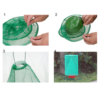 Fast Fly Catcher™ - 100% Non Toxic - Reusable - BUY 2 GET 2+ FREE (4 PCS)