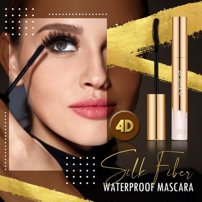4D Silk Fiber Waterproof Voluminous Mascara