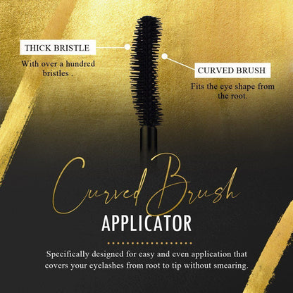 4D Silk Fiber Waterproof Voluminous Mascara