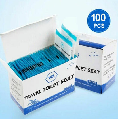 Biodegradable Disposable Plastic Toilet Seat Cover.