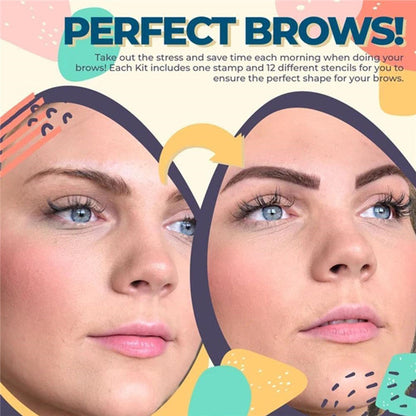 Brow Stamp Shaping Kit - BESTSELLER