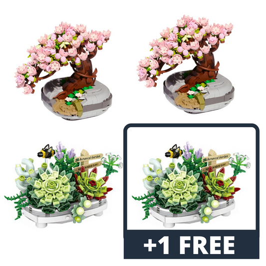 3 FlowerBuild™ & GET +1 FREE