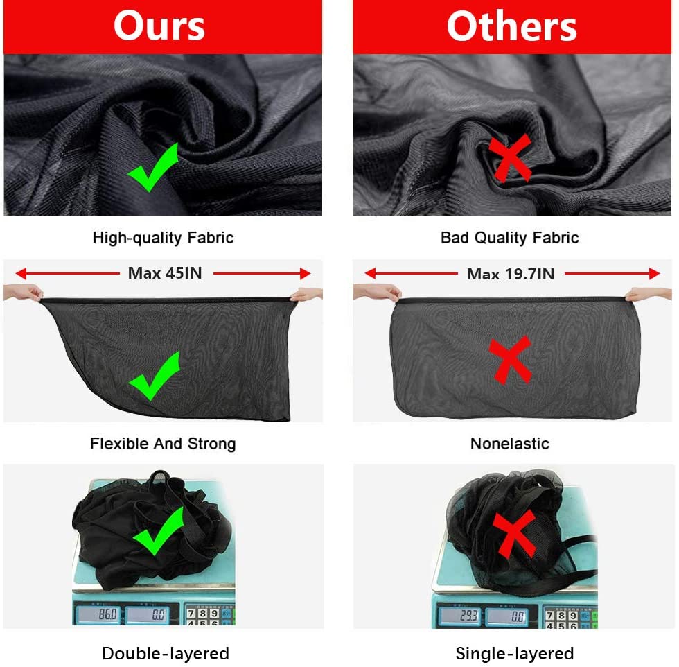 Bescherming tegen hitte en muggen - Universele auto-raamhorren 