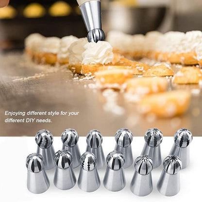 7 Designs spherical decorating nozzles