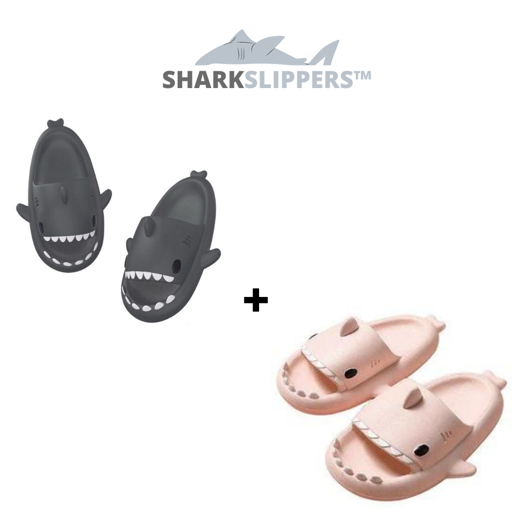2 (Pair) SHARKSLIPPERS™ & SAVE $5 DOLLARS