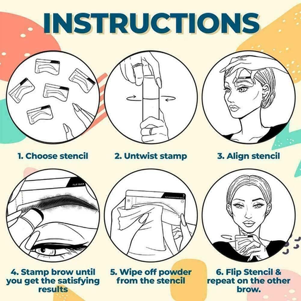 Brow Stamp Shaping Kit - BESTSELLER