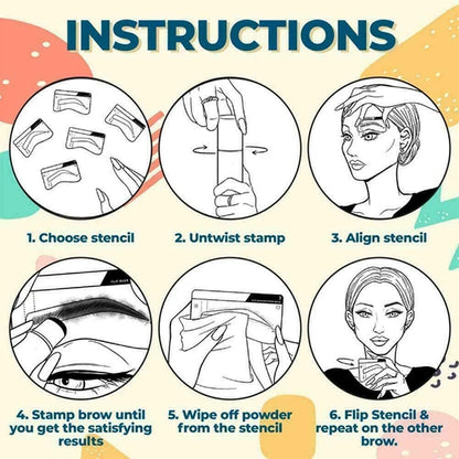 Brow Stamp Shaping Kit - BESTSELLER