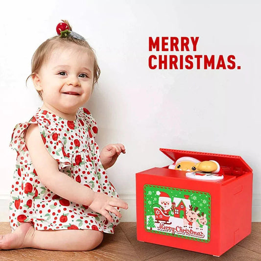 Kerstman spaarpot