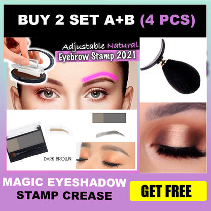 Adjustable Natural Eyebrow Stamp 2022 BESTSELLER