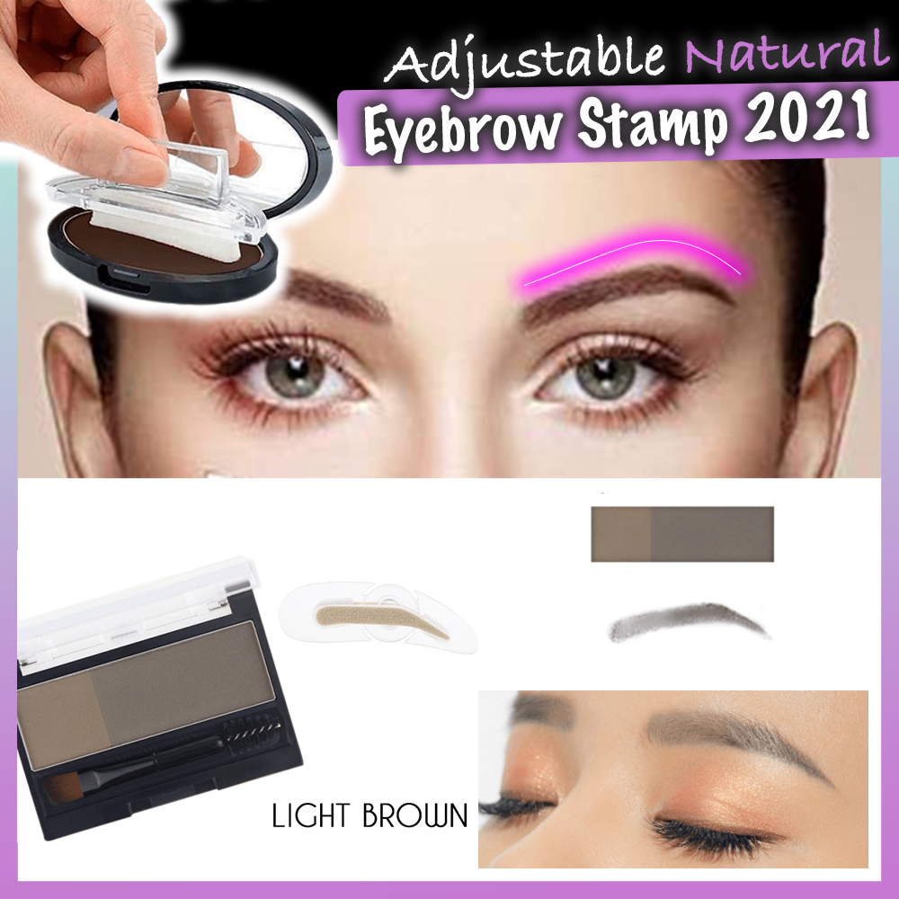 Adjustable Natural Eyebrow Stamp 2022 BESTSELLER